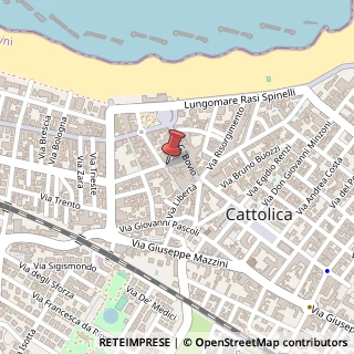 Mappa Via Giacomo Matteotti, 21, 47841 Cattolica, Rimini (Emilia Romagna)