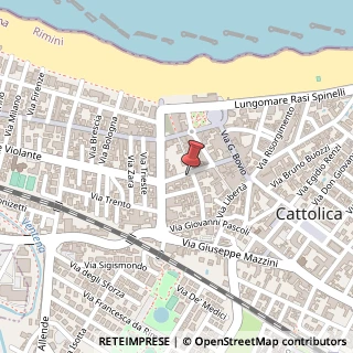 Mappa Via G. Matteotti, 53, 47841 Cattolica, Rimini (Emilia Romagna)