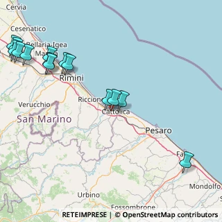 Mappa Via Sicilia, 47841 Cattolica RN, Italia (24.26467)