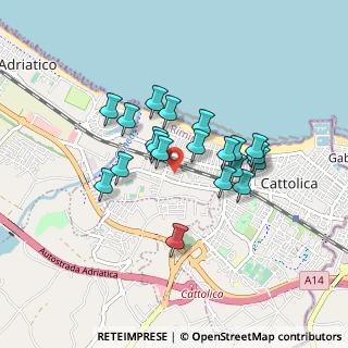 Mappa Via Sicilia, 47841 Cattolica RN, Italia (0.7065)
