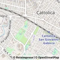 Map Cattolica
