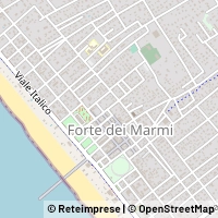 Karte Forte dei Marmi