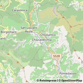 Mappa Chiusavecchia