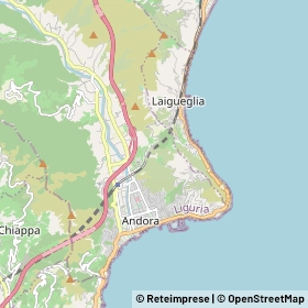 Mappa Laigueglia