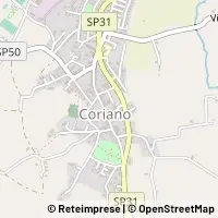 地図 Coriano