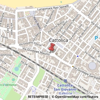 Mappa Via Grazioli Francesco Saverio, 56, 47841 Cattolica, Rimini (Emilia Romagna)