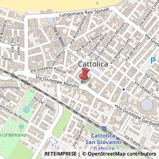 Mappa Via Carlo Cattaneo, 2, 47841 Cattolica, Rimini (Emilia Romagna)