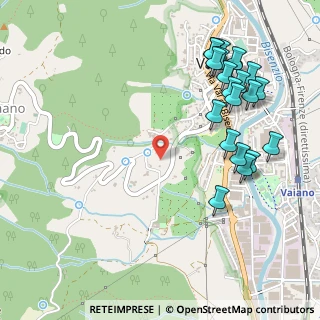 Mappa Via Nuova per Schignano, 59021 Vaiano PO, Italia (0.631)