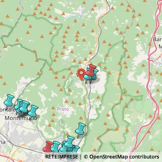 Mappa Via Nuova per Schignano, 59021 Vaiano PO, Italia (7.0955)