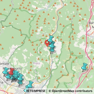Mappa Via Nuova per Schignano, 59021 Vaiano PO, Italia (7.57438)
