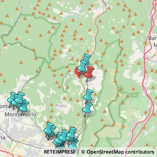 Mappa Via Nuova per Schignano, 59021 Vaiano PO, Italia (6.4525)