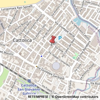 Mappa Via Francesco Petrarca, 20, 47841 Cattolica, Rimini (Emilia Romagna)