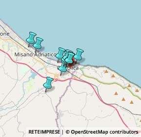 Mappa Via Oriani A., 47841 Cattolica RN, Italia (1.81091)