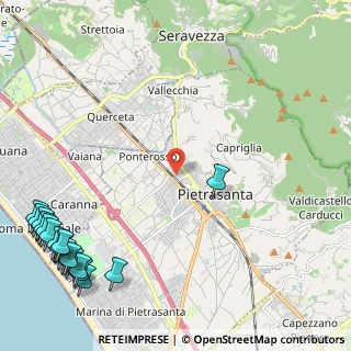 Mappa Via della Colombetta, 55045 Pietrasanta LU, Italia (3.6555)