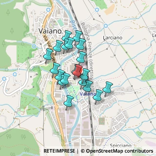 Mappa Via Giuseppe Mazzini, 59021 Vaiano PO, Italia (0.3235)