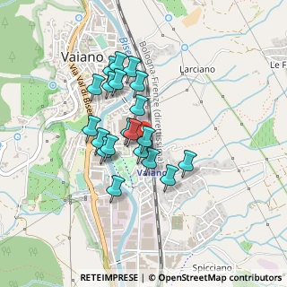 Mappa Via Stazione, 59021 Vaiano PO, Italia (0.3535)