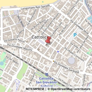 Mappa Via del Porto, 17/C, 47841 Cattolica, Rimini (Emilia Romagna)