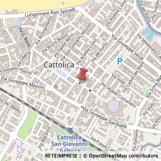 Mappa Via Dottor Ferri, 22, 47841 Cattolica, Rimini (Emilia Romagna)