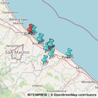 Mappa Via del Porto, 47841 Cattolica RN, Italia (10.395)