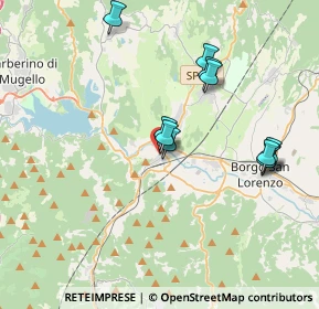 Mappa Piazzetta Guglielmo Luigi de Cambray Digny, 50038 Scarperia e San Piero FI, Italia (3.62182)