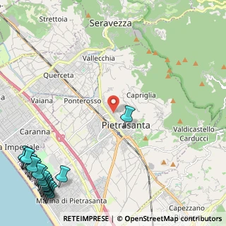Mappa Via dei Frati, 55045 Pietrasanta LU, Italia (4.017)