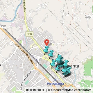 Mappa Via dei Frati, 55045 Pietrasanta LU, Italia (0.644)