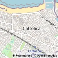 地図 Cattolica