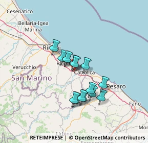 Mappa A14, 47843 Misano Adriatico RN, Italia (10.27067)