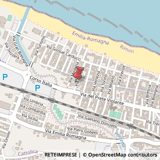 Mappa Via Genova, 15, 47841 Cattolica, Rimini (Emilia Romagna)