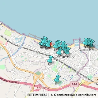 Mappa Viale Dante, 47841 Cattolica RN, Italia (0.795)