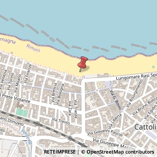 Mappa Via Carducci, 67, 47841 Cattolica, Rimini (Emilia Romagna)