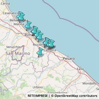Mappa Via Rasi Spinelli, 47841 Cattolica RN, Italia (12.455)