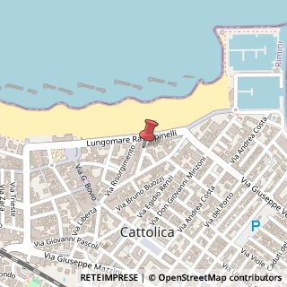 Mappa Viale Belvedere,  35, 47841 Cattolica, Rimini (Emilia Romagna)