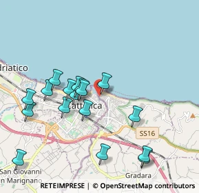Mappa Via E. de Amicis, 61011 Gabicce Mare PU, Italia (2.01118)