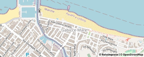 Mappa Gabicce Mare