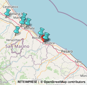 Mappa Via Giorgio Morandi, 47843 Misano Adriatico RN, Italia (35.84333)