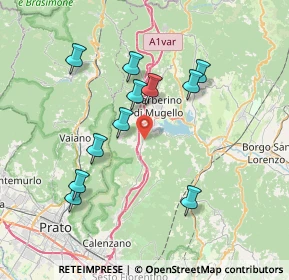 Mappa Via Cornocchio, 50031 Barberino di Mugello FI, Italia (7.23455)