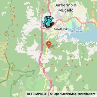 Mappa Via Cornocchio, 50031 Barberino di Mugello FI, Italia (1.975)