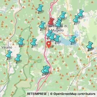 Mappa Via Cornocchio, 50031 Barberino di Mugello FI, Italia (4.8215)