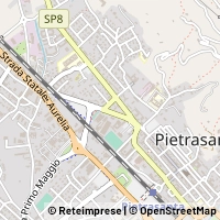 Mapa Pietrasanta