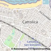 地図 Cattolica
