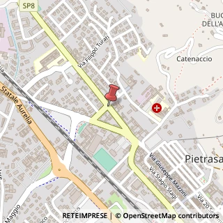 Mappa Via San Francesco, 32, 55045 Pietrasanta, Lucca (Toscana)