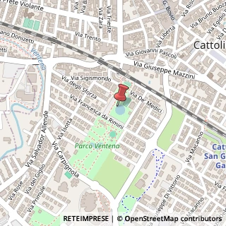 Mappa Via Francesca da Rimini, 51, 47841 Cattolica, Rimini (Emilia Romagna)