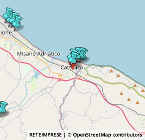 Mappa Via Massimo D'Azeglio, 47841 Cattolica RN, Italia (5.08273)