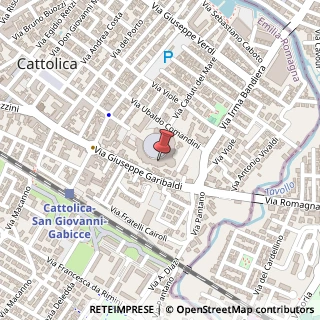 Mappa Piazza della Repubblica, 16, 47841 Cattolica, Rimini (Emilia Romagna)