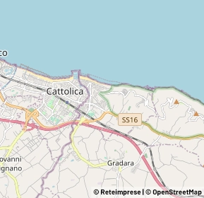 Mappa 61011 Gabicce Mare PU, Italia (1.583)