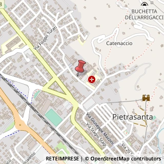 Mappa Via Martiri di San Anna, 9, 55045 Pietrasanta, Lucca (Toscana)