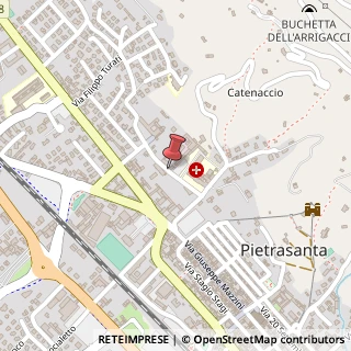 Mappa Via Martiri di San Anna, 14, 55045 Pietrasanta, Lucca (Toscana)