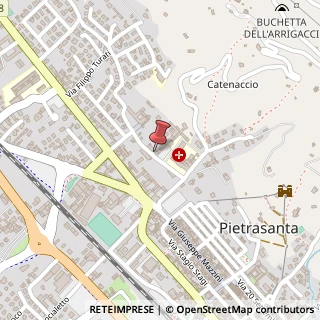 Mappa Via Martiri di San Anna, 14, 55045 Pietrasanta, Lucca (Toscana)