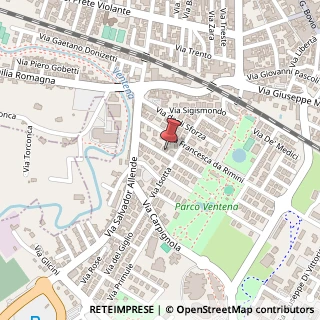 Mappa Via Malatesta, 13, 47841 Cattolica, Rimini (Emilia Romagna)